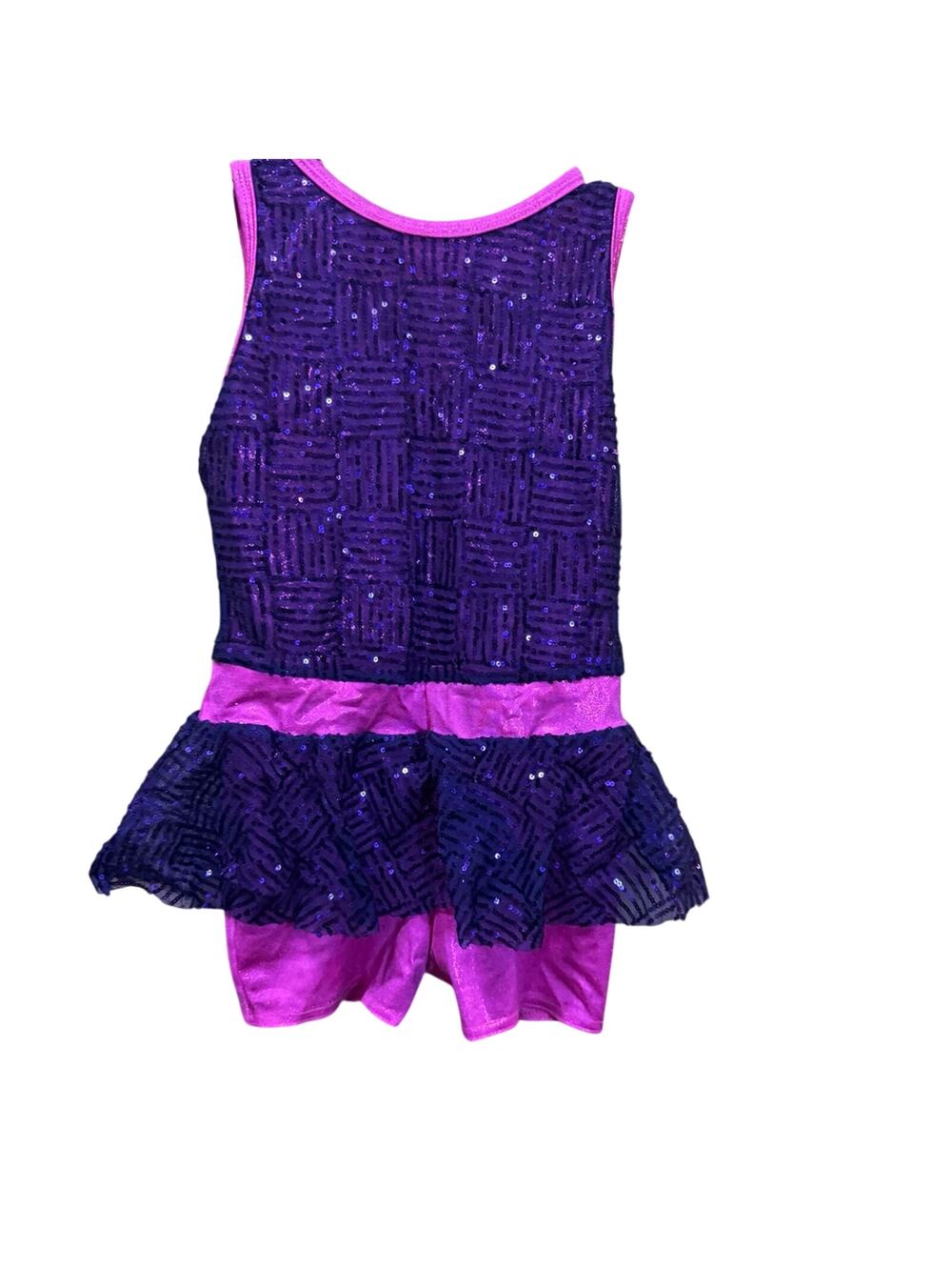 Girls dance Costume  sequin size LC
